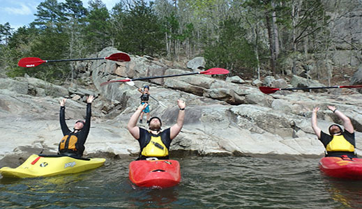 Summer Adventure Guides will lead small groups of youth through an exhilarating 10-week summer adventure camp program.