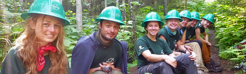 Explore natural places, work outside, create lasting friendships, and get paid with the Wisconsin Conservation Corps!