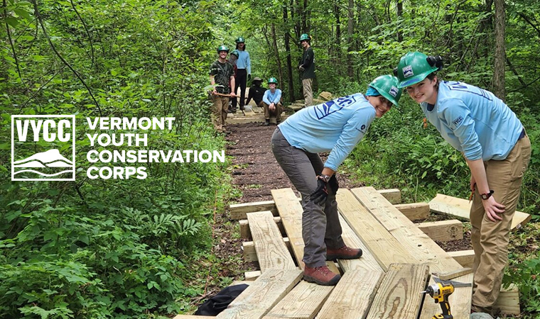 Lead the outdoor job adventure of a lifetime with the Vermont Youth Conservation Corps. Hiring Crew Leaders, Assistants and Corps Members.