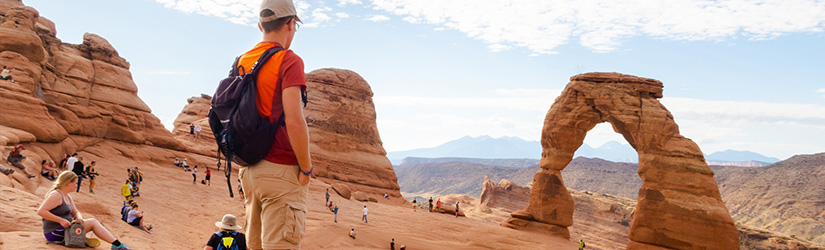 As a Tour Guide for Bindlestiff, you may find yourself poking around an abandoned mining town in the desert southwest, atop a granite peak in Yosemite, in a raft on the Colorado River, hiking on a glacier in the Canadian Rockies, or watching bears catch salmon in a remote Alaskan river!