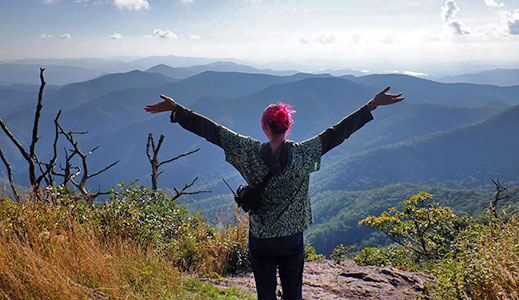 The field area includes several waterfalls, historical sites, and scenic overlooks within the field area, including Rabun Bald, the second-highest peak in Georgia!