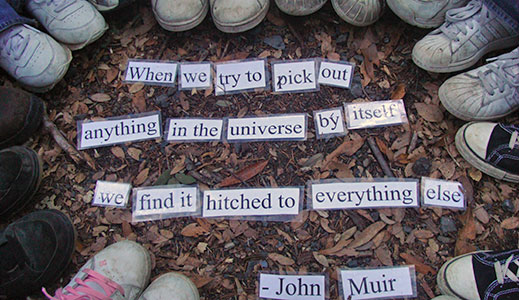 When we try to pick out anything in the universe by itself, we find it hitched to everything else. -John Muir