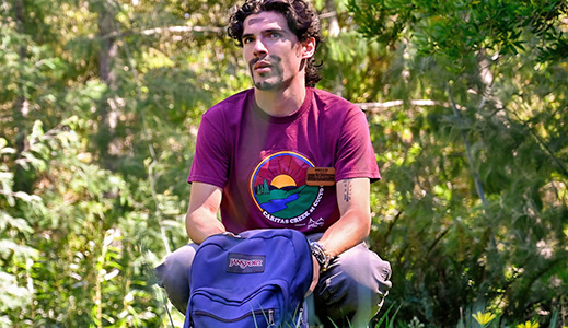 Program Naturalists create their own lesson plans—deciding when and where to deliver science, team building, spiritual and social/emotional curriculum provided by the program.