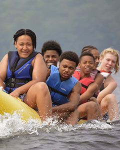 Summer camp affords the opportunity to discover new interests and uncover hidden skills, make lifetime friendships, and connect with inspiring mentors to help them thrive in school, college, and the workforce.