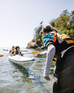 Now seeking Sea Kayak Guides to lead and assist in kayak tours, ensuring guests have a safe and educational experience.