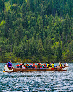 Majestic trees, inspirational views, and gracious hospitality all describe Camp Lutherhaven, situated on scenic Lake Coeur d’Alene eight miles south of Coeur d’Alene, Idaho, a destination resort community.