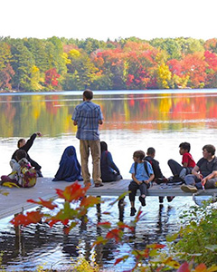 Nature's Classroom Educators immerse students in community awareness, motivational learning and conservation of our natural resources.