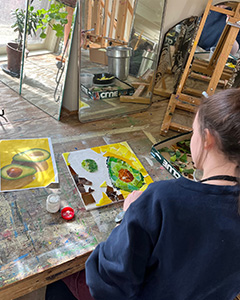 Every weekend there are many different kinds of activities, such as skiing, hiking, rock climbing, cooking meals, attending art shows, poetry slams, ice skating, and plays.