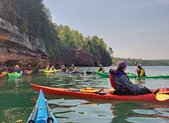 Get paid to spend your summer kayaking and camping on Lake Superior!