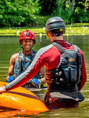 The team at Wilderness Adventure at Eagle Landing is a group of hard working, fun loving and outdoor-minded climbers, bikers, kayakers, boulderers, cavers and world travelers.