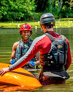 The team at Wilderness Adventure at Eagle Landing is a group of hard working, fun loving and outdoor-minded climbers, bikers, kayakers, cavers and all-round adventure seekers.
