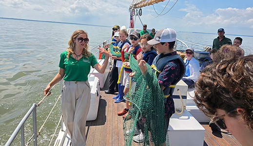 The Educational Coordinator oversees and implements Maritime Education programs.