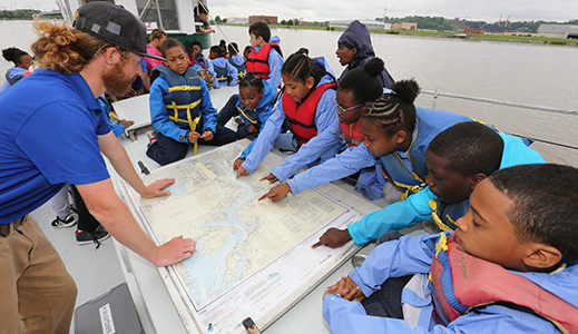 The Educator/Deckhand assists in the implementation of Maritime Education programs, including day trips on vessels, land/sea programs, charters, and virtual programs.