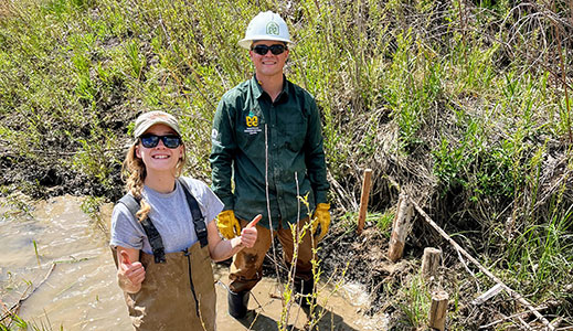 Montana Conservation Corps crews engage in a wide variety of projects across many different landscapes.