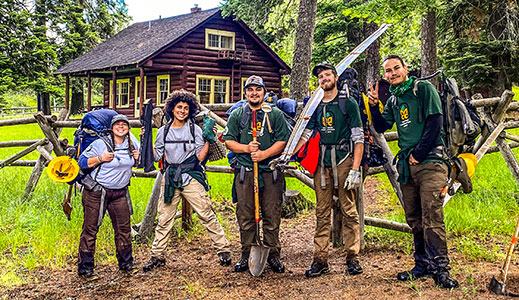 Whether you’re looking to jump start a career with the Forest Service, improve our public lands, grow as an individual, or simply get outside, there is something for everyone at MCC.