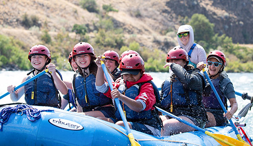 Priority will be given to those who possess the experience, skills, certifications and requirements to serve as the whitewater rafting instructor and/or rock climbing instructor.
