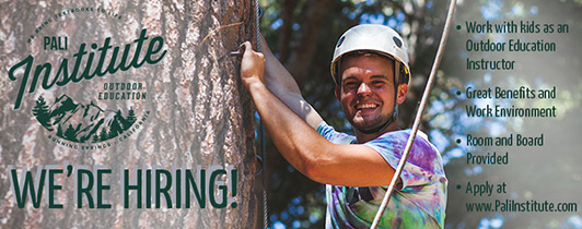 Pali Institute is a rigorous, fast-paced, fun-filled program constantly striving to develop exciting outdoor curriculum for students in grades 4-12.