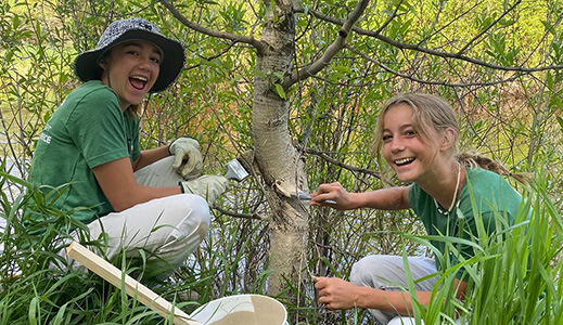 The Yampa Valley Science School incorporates a 5-day, 3-night science curriculum integrated with 6th grade academic standards, team building activities and personal growth experiences for the students.