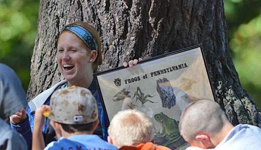 People from around the country travel to Shaver's Creek to be a part of this unique internship program.