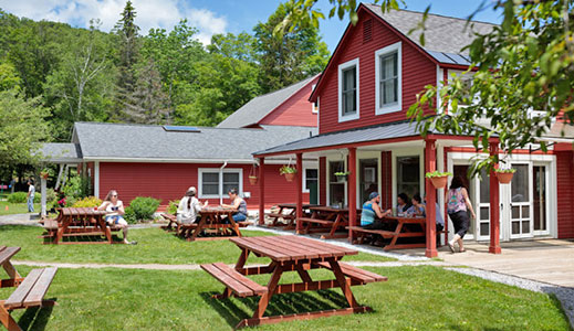 The Main House at Spring Lake Ranch